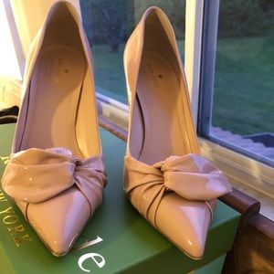 Kate Spade soft patent leather pumps
